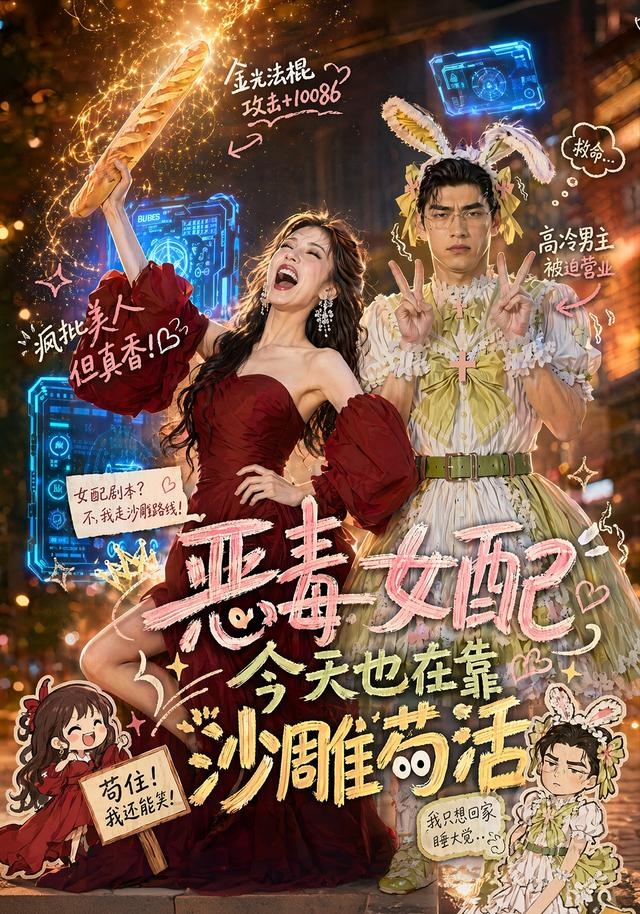 恶毒女配今天也在靠沙雕苟活